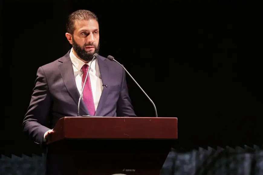 Şara: Suriye yeni bir inşa ve yeniden yapılanma aşamasının eşiğinde bulunuyor