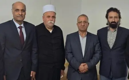 Özerk Yönetim Heyeti Dürzi Temsilcilerle Görüştü