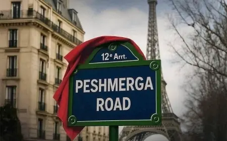 Fransa Başkonsolosu: Peşmerge Caddesi fedakârlıkların sembolüdür