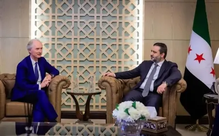 BM Suriye Özel Temsilcisi Pedersen, Şeybani ile görüştü