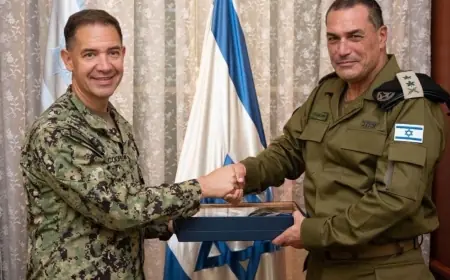 'İsrail Genelkurmay Başkanı, CENTCOM Komutanı ile İran ve Bölgeyi Görüştü'