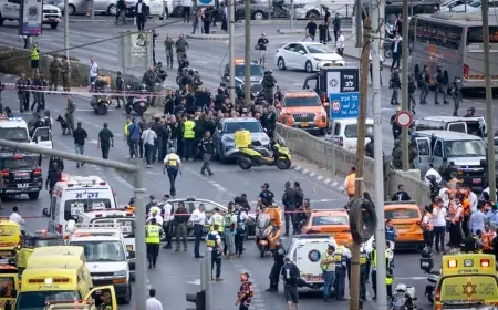 Kudüs’te silahlı saldırı: 5 ölü