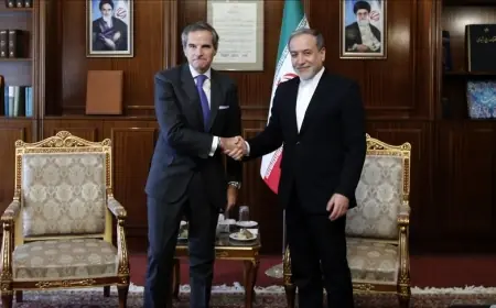 İran Dışişleri Bakanı, UAEA Başkanı Grossi ile bir araya gelecek