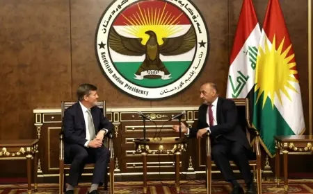 Kürdistan Bölgesi Başkanlık Divanı Başkanı’ndan ABD’li heyetle görüşme