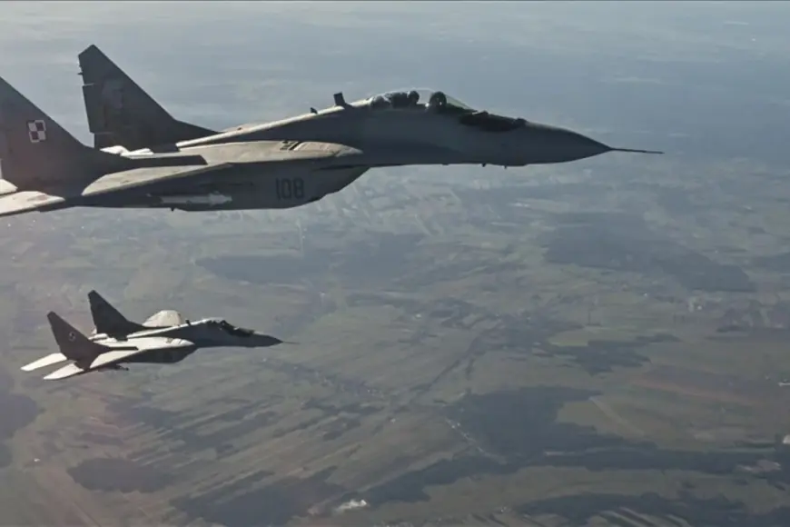 Polonya hava sahasına giren Rus İHA'larını düşürdü! NATO'da savaş alarmı