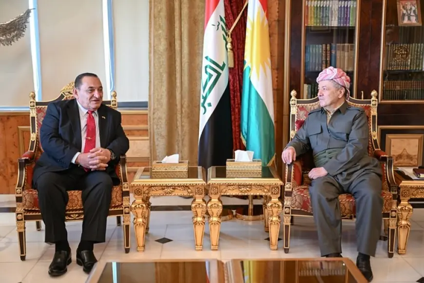 Başkan Mesud Barzani ABD’den gelen Süryani heyetle görüştü