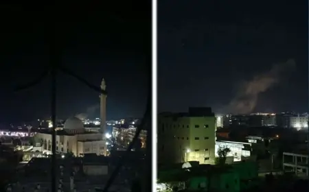 Halep'te patlama sesleri