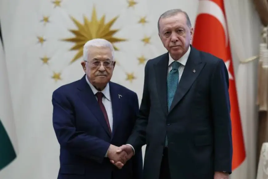Mahmud Abbas ve Erdoğan, Ankara'da bir araya geldi