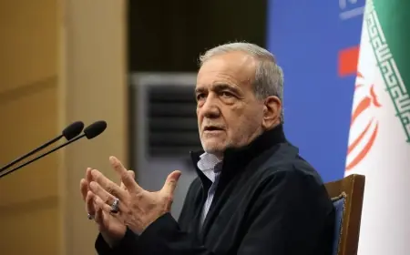 İran Cumhurbaşkanı Pezeşkiyan'dan BM Yaptırımlarına Sert Tepki