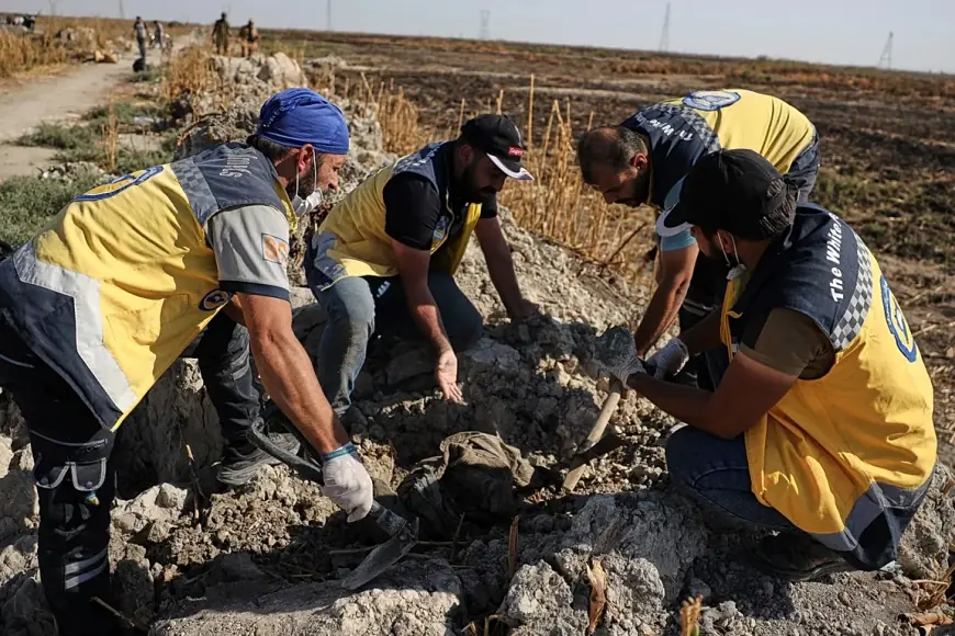 Şam yakınlarında bir toplu mezardan 25 ceset çıkarıldı