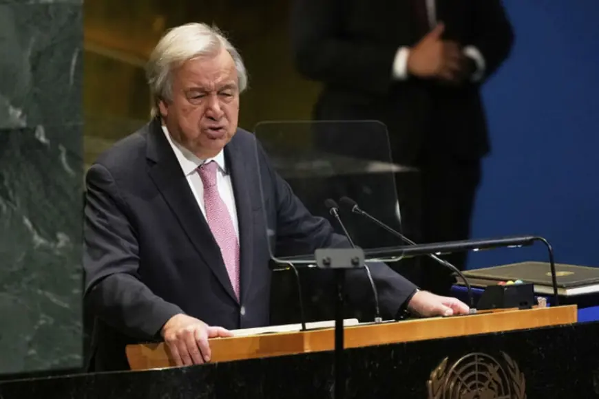 Guterres: 'Filistinliler için devlet bir haktır, bir ödül değil'