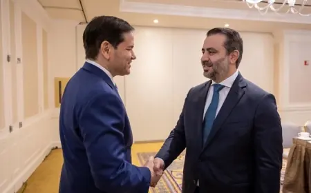 Suriye Dışişleri Bakanı Şeybani, ABD’li Mevkidaşı Rubio ile görüştü