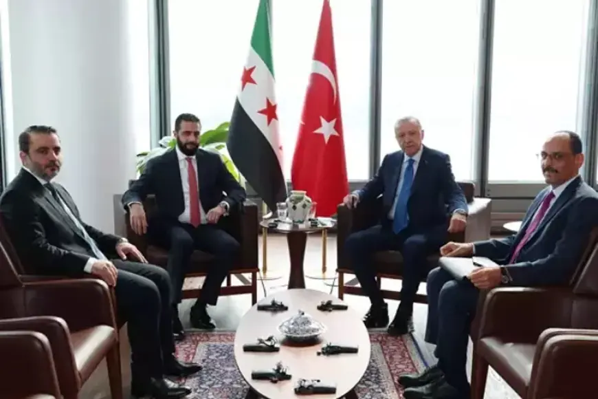 Erdoğan, Şara ile Görüştü: DSG Mutabakata Uymalı