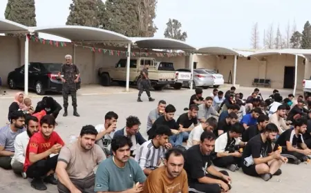 81 Kürt göçmen Libya’da tutuklandı