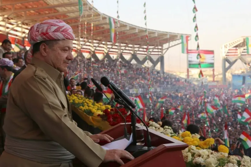 Mesud Barzani: Ülke kağıt üzerindeki bir harita değil damarlarda dolaşan kandır