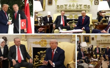 Erdoğan ve Trump Beyaz Saray’da bir araya geldi: Neler görüşüldü?