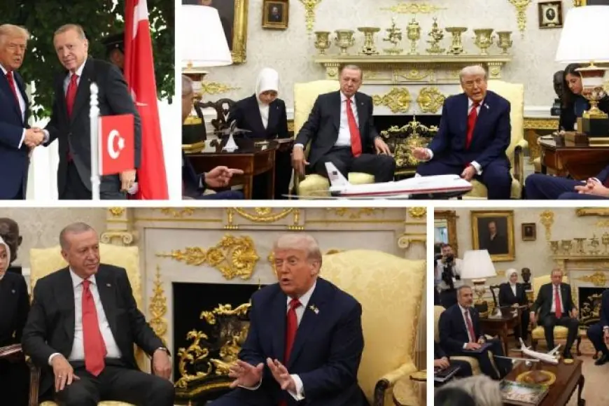 Erdoğan ve Trump Beyaz Saray’da bir araya geldi: Neler görüşüldü?