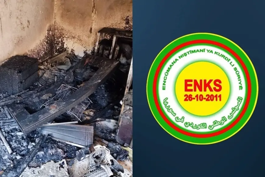 ENKS: Amude’deki ofisimizin yakılması Kürt birliğini bozma girişimi