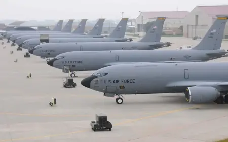 ABD Orta Doğu’ya KC-135 Tankerlerini Gönderdi, İran Karşılık Uyarısı Yaptı