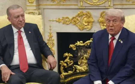 Türkiye Cumhurbaşkanı Erdoğan, ABD Başkanı Trump ile görüştü