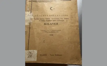 1938 Dersim Operasyonlarına Dair Resmî Talimat Belgesi Ortaya Çıktı