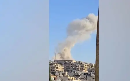 Halep’in Kürt mahallesi Eşrefiye’de patlama