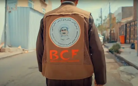 Barzani Yardım Vakfı Kerkük'te 1300 öğrenciye okul ihtiyacı dağıttı