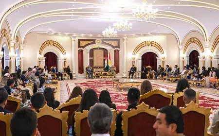 Serok Barzanî bo ciwanên Kurd ên diyasporayê: Girîngiyê bidin xwendin û xweavakirinê