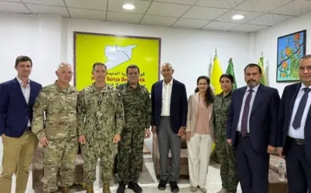 Mazlum Abdi, CENTCOM Komutanı Brad Cooper ve Tom Barrack ile bir araya geldi