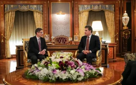 AB Büyükelçisi Semtner: Neçirvan Barzani’nin liderliği takdire şayan