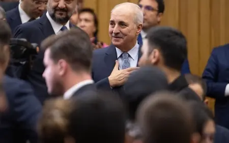 TBMM Başkanı, partilerin grup başkanvekilleriyle bir araya geldi