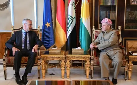 Almanya Büyükelçisi: Barış ve istikrar unsuru olan Kürdistan Bölgesi desteklenmeli