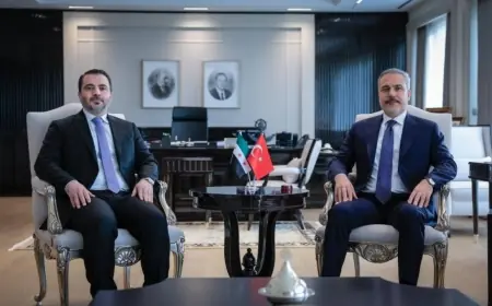 Hakan Fidan, Şeybani ile görüştü: 'DSG denklem dışına çıkmalı'