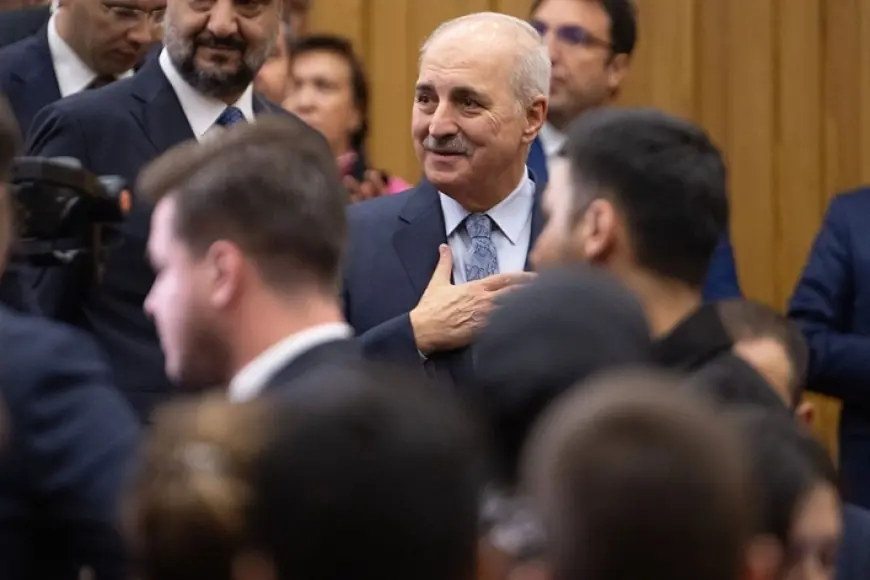 TBMM Başkanı, partilerin grup başkanvekilleriyle bir araya geldi