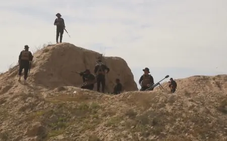 Kerkük'te IŞİD'e ait sığınak imha edildi