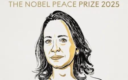 2025 Nobel Barış Ödülü'nün sahibi belli oldu!