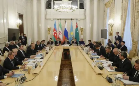 İran, Rusya, Azerbaycan ve Kazakistan Hazar Anlaşmasını İmzaladı