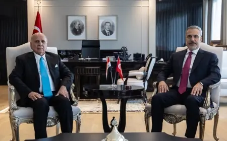 Fidan-Hüseyin Görüşmesinde Petrol Sevkiyatı ve İş Birliği Ele Alındı