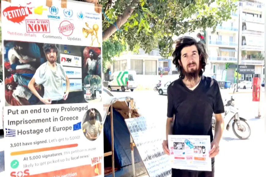 Yunanistan- Kürt mülteci ölümün eşiğinde: ‘Geleceğim belirsiz’