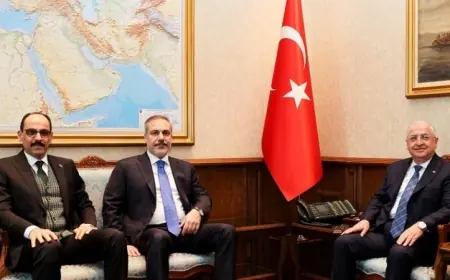 Ankara'da kritik Türkiye-Suriye görüşmesi: Fidan, Güler ve Kalın, Suriyeli heyetle görüşecek