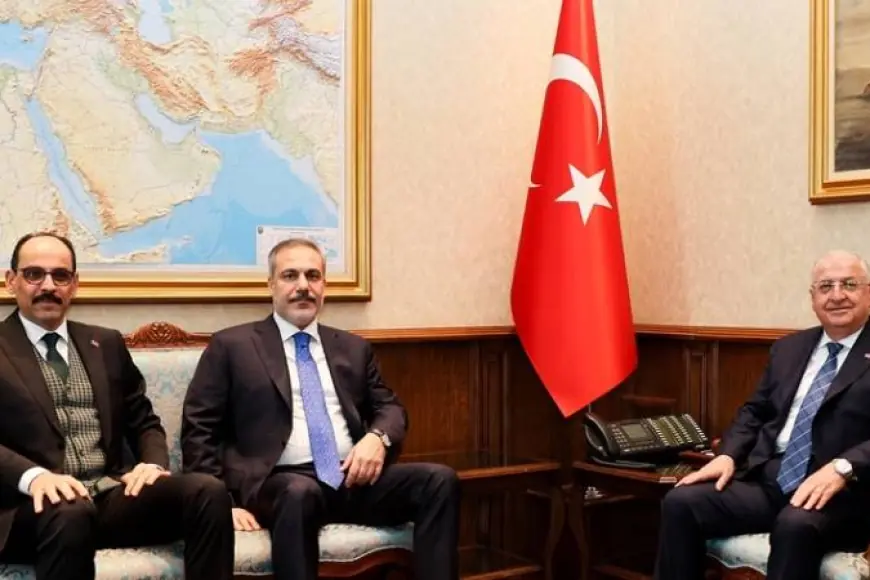 Ankara'da kritik Türkiye-Suriye görüşmesi: Fidan, Güler ve Kalın, Suriyeli heyetle görüşecek