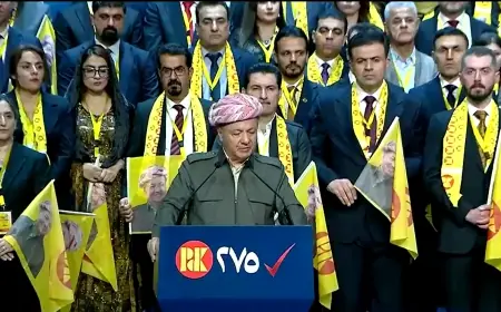 Başkan Barzani’nin katılımıyla Erbil’de seçim kampanyası başladı