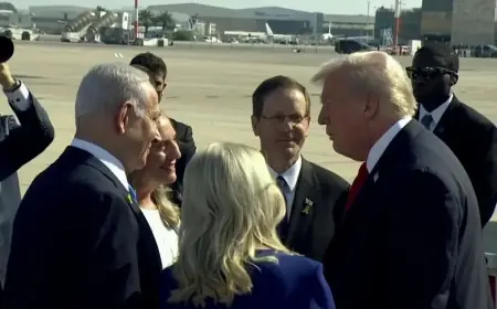 Trump çû Îsraîlê û dê li Knessetê gotarekê pêşkêş bike