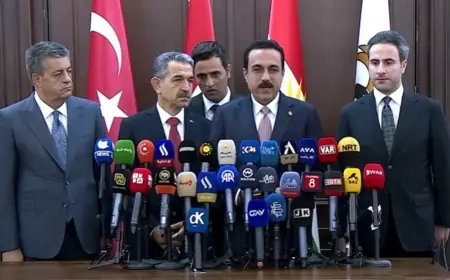 Şırnak Valisi Ekici, Erbil Valisi Xoşnaw ile bir araya geldi