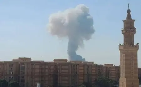 Gazze Zirvesi öncesi Mısır'ın başkenti Kahire'de patlama!