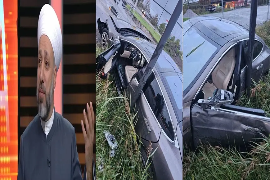 Şeyh Murşid Haznevi trafik kazası geçirdi