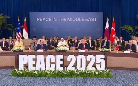 Şarm el-Şeyh belgesi: Ortadoğu’da kapsamlı barışa ortak taahhüt