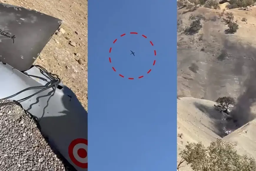Kandil'de insansız hava aracı düştü