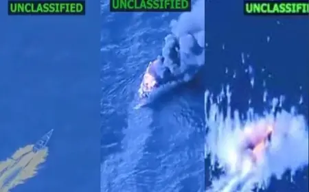 ABD, Venezuela açıklarında bir tekneyi vurdu: 6 ölü