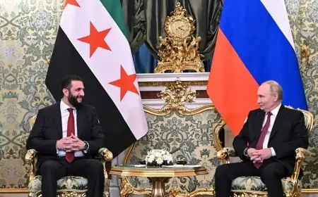 Şara, Moskova’da Putin ile görüştü: İlk ziyaretin gündemi Esad ve askeri üsler